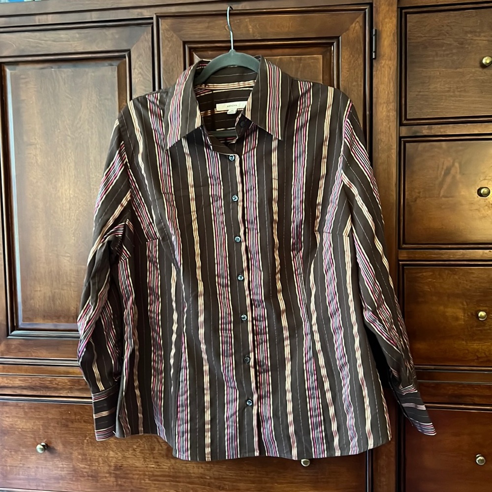 Merona Long Sleeve Button Down Shirt